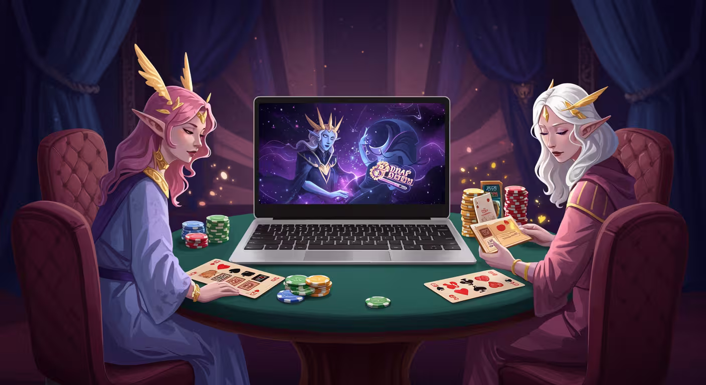 Epycasino strategy board with casino chips